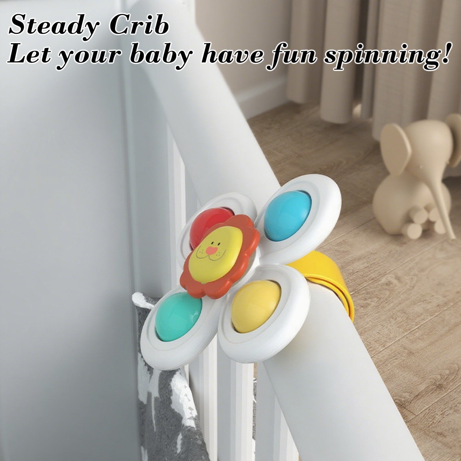 Spin & Pop Trio: Animal-Themed Suction Cup Sensory Spinners - Image 9