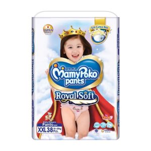 MamyPoko Pants Royal Soft – XXL (38 Count) for Girls