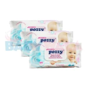 Pozzy Baby wet towel wipes 120 pc's
