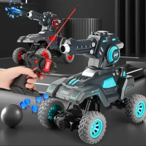 Off-Road RC Battle Tank – High-Speed Remote Control Water Bomb Launcher