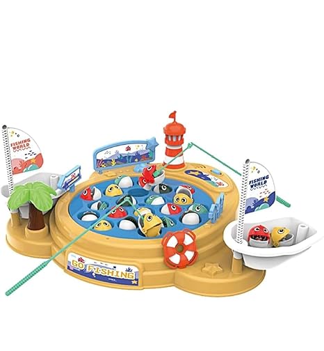 Electric Fishing Hero – Musical Rotating Fishing Toy Set (Model: 156-26C) - Image 9