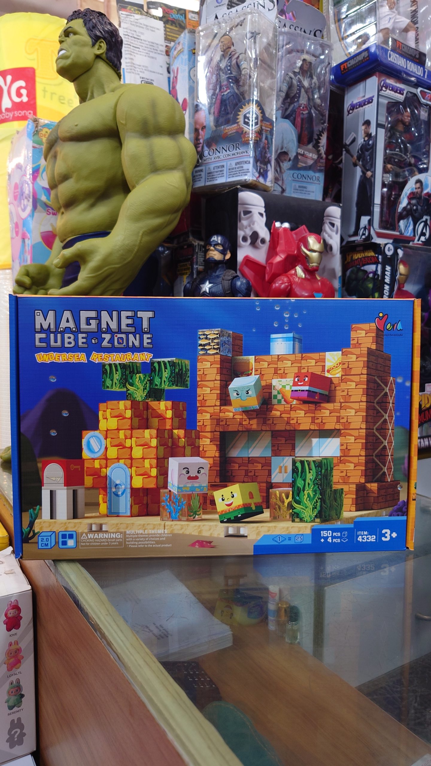 Magnet Cube Zone- Under Sea Restaurant (150 pcs Magnet Block set) - Image 2