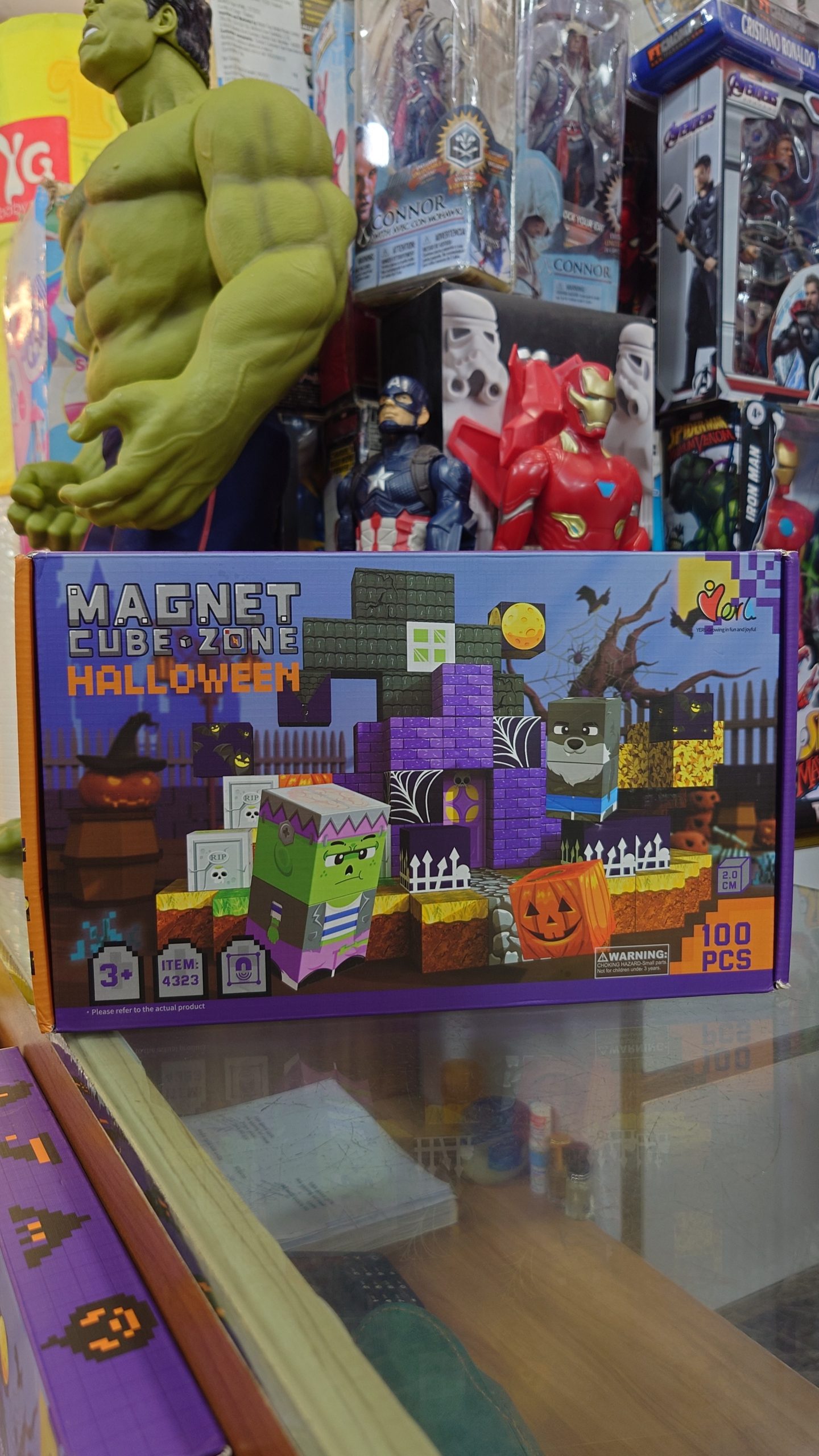 Magnet Cube Zone: Halloween Edition - 100 Pcs - Image 2
