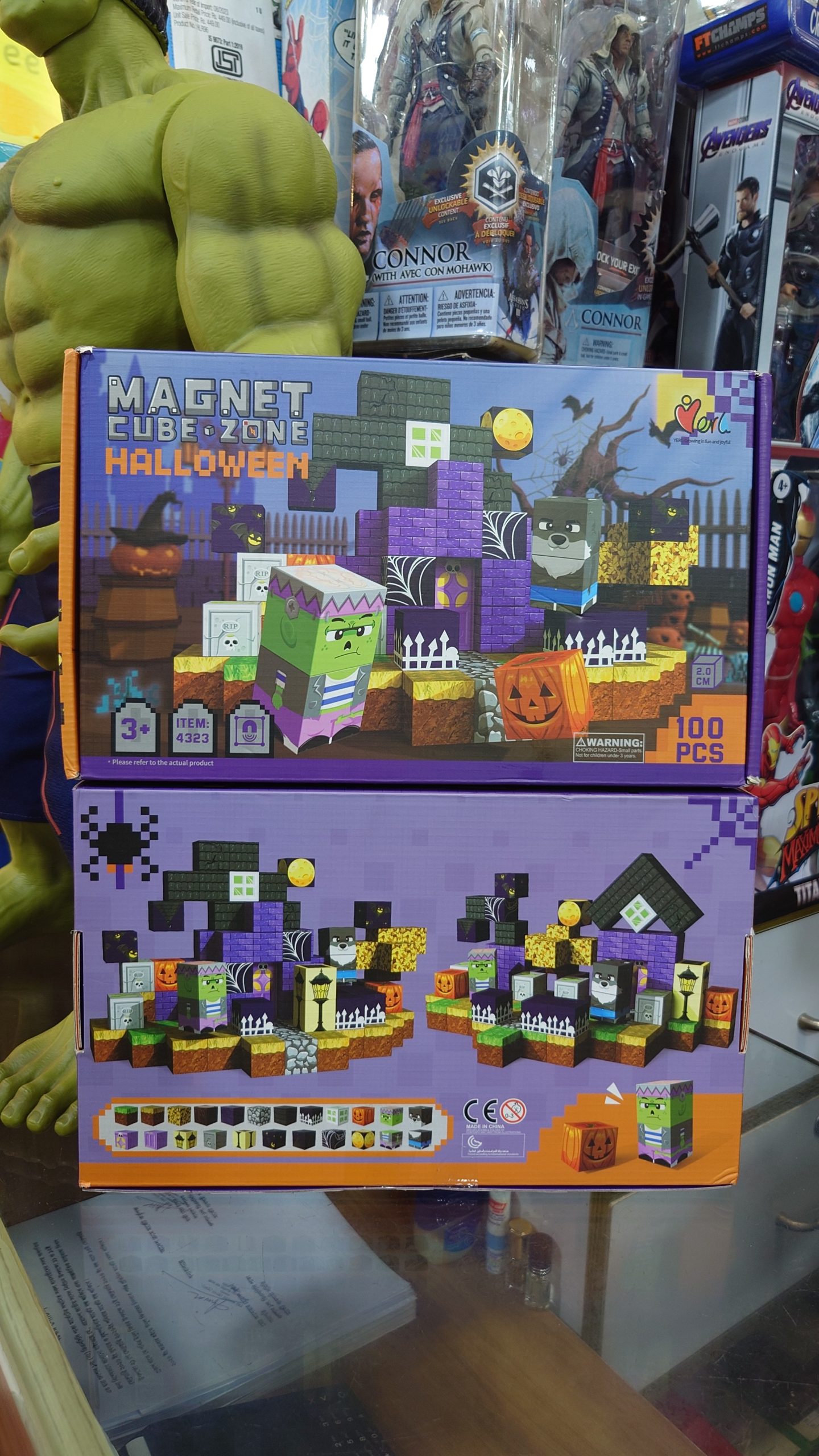 Magnet Cube Zone: Halloween Edition - 100 Pcs - Image 4