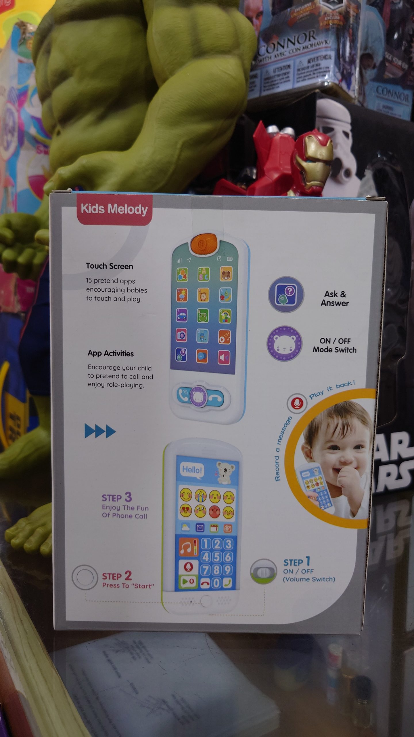 Baby Smart Mobile Phone - Kids Educational Musical Toy - Image 3
