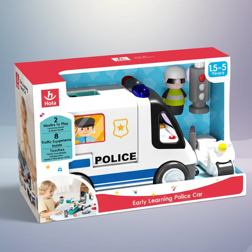 Hola Toys Early Learning Police Car