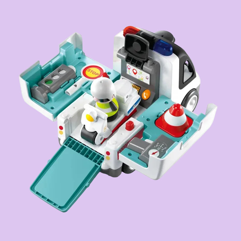 Hola Toys Early Learning Police Car - Image 12