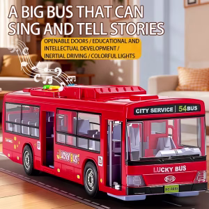Lucky Bus: Interactive Musical Storytelling City Bus with Lights & Sounds