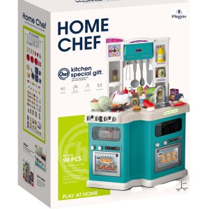 Home Chef Ultimate 98-Piece Interactive Kids Kitchen Playset