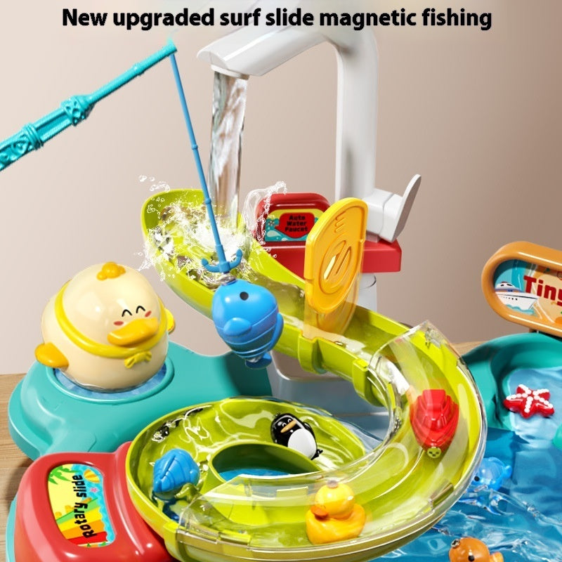 Dream DIY 2-in-1 Kitchen Sink & Fishing Play Pool Set - Image 3