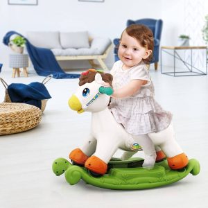 Hola 2-in-1 Rocking & Ride-on Pony Activity Center
